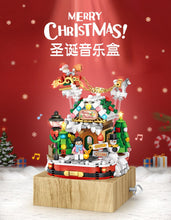 Load image into Gallery viewer, 1237 1238 1054 LOZ mini Blocks Kids Building Bricks Boys Toys Puzzle Christmas Tree Coffee House Girls Holiday Gift Music Box
