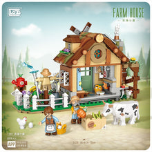 Load image into Gallery viewer, LOZ mini Blocks Kids Building Bricks Boys Toys DIY Farmer House Puzzle Girls Holiday Gift 1281 1223 1224 1233 1240
