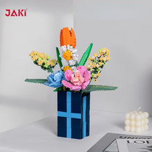 Load image into Gallery viewer, JAKI Blocks Kids Building Toys DIY Bricks Girls Flowers Plant Puzzle Girls Women Gift Home Decor JK2651 2652
