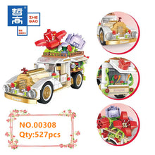 Load image into Gallery viewer, mini Blocks Kids Building Toys Bricks Girls Puzzle Flower Car Truck Model Home Decor Gift 00306 00307 00308 00309
