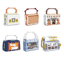 Load image into Gallery viewer, ZG 00311-00316 mini Blocks Kids Building Bricks Toys Women&#39;s Bag Model Puzzle Girls Gift Home Decor
