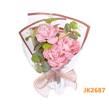 Load image into Gallery viewer, JAKI Blocks Kids Building Toys Bricks Girls Flowers Puzzle Party Holiday Gift Lover Womens Gift A bunch of Flowers 2682 2683 2686 2687 2688
