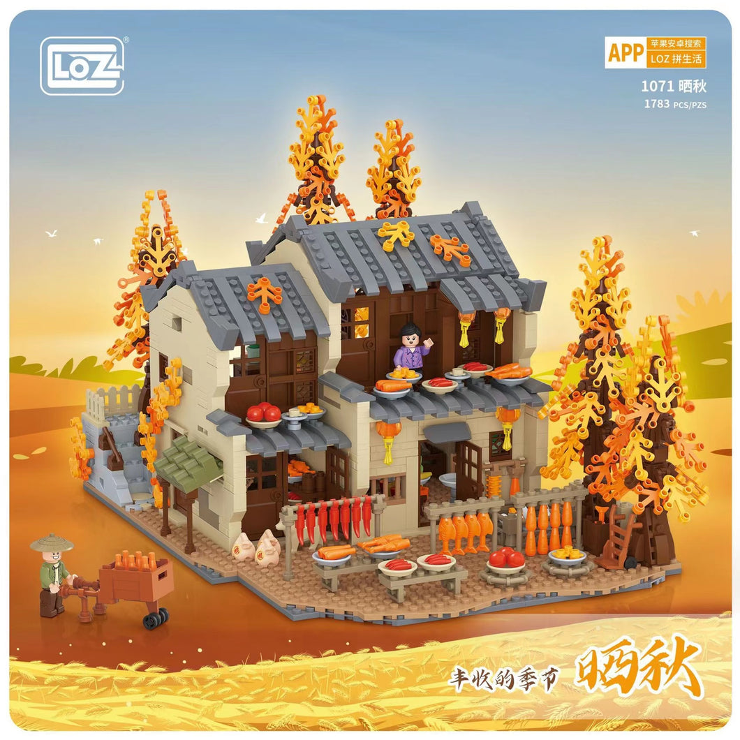1071 LOZ mini Block Adult Kids Building Toys Boys Puzzle Home Decor Holiday Gift 1783pcs