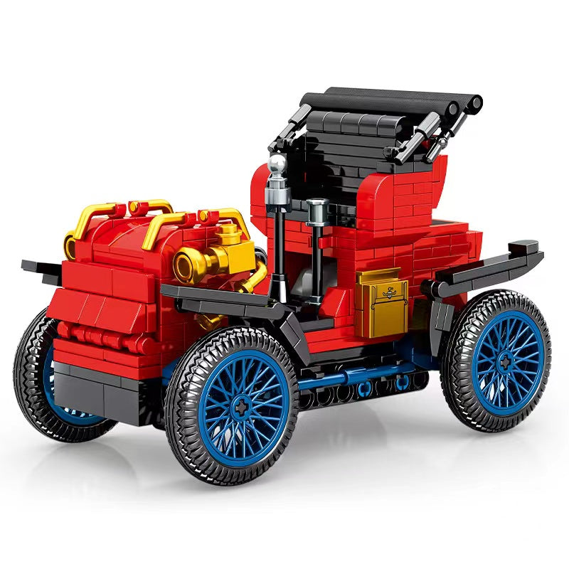 Sembo Blocks Kids Building Bricks Toys Adult Puzzle Vintage Car Model Boys Gift 705400 no box