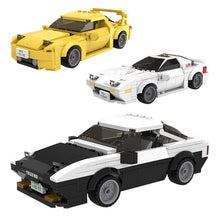 Load image into Gallery viewer, CaDA Blocks Kids Building Toys DIY Bricks Initial D 1:24 Car Model Puzzle Boys Gift Home Decor C55012 C55013 C55014
