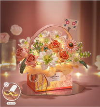 Load image into Gallery viewer, LOZ mini Blocks Kids Building Toys DIY Bricks Flower Bouquet Puzzle With Lighting Girls Women Lover Gift Home Decor 1951 1952
