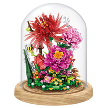 Load image into Gallery viewer, ZG 00973-00978 mini Blocks Kids Building Bricks Toys Flowers Puzzle Girls Gift Home Decor
