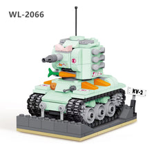 Load image into Gallery viewer, WL2063 2064 2065 2066 Kids Building Blocks Toys DIY Bricks Girls Puzzle Boys Gift Tank Model
