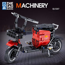 Load image into Gallery viewer, ZHEGAO MINI Blocks Kids Building Toys Bricks Girls Puzzle Electric Bicycle Model Home Decor Boys Gift 1265 1266 1267 1268 00331 00332 00333 00334
