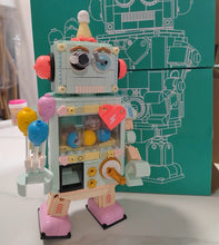 Load image into Gallery viewer, JAKI Blocks Kids Building Toys DIY Bricks Gashapon Machine Robot Board Family Party Games Girls Boys Gift Holiday Birthday 8218 8219

